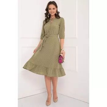 Платье «Кросани хаки», размер 54