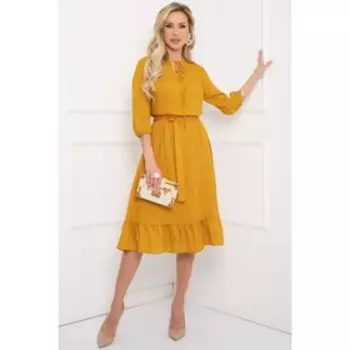 Платье «Кросани сенапе», размер 50