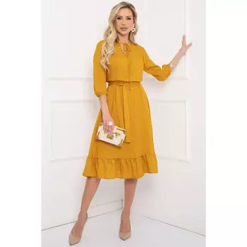 Платье «Кросани сенапе», размер 52