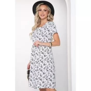 Платье «Лагарини блэк вайт», размер 46