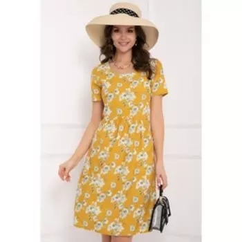 Платье «Лагарини елоу», размер 50