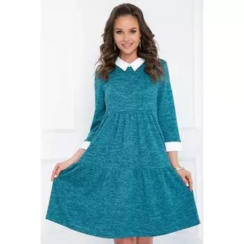 Платье «Латика бирюза», размер 54