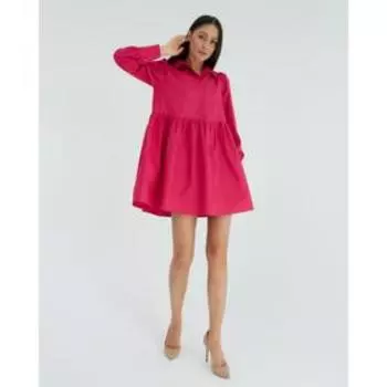 Платье летнее женское MIST размер 44, розовый