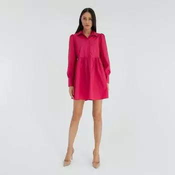 Платье летнее женское MIST размер 46, розовый