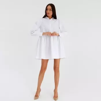 Платье летнее женское MIST размер 48, цвет белый