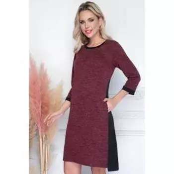 Платье «Лимари бордо», размер 50