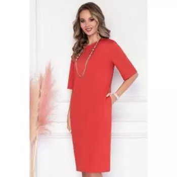 Платье «Лоана терракот», размер 46