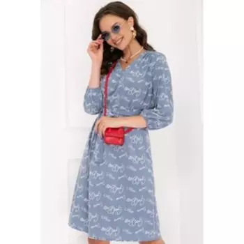 Платье «Майссана вайт блу», размер 44