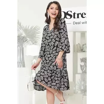 Платье «На модной волне», размер 54