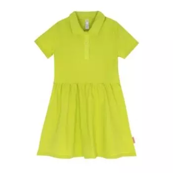 Платье, рост 116 см, цвет салатовый