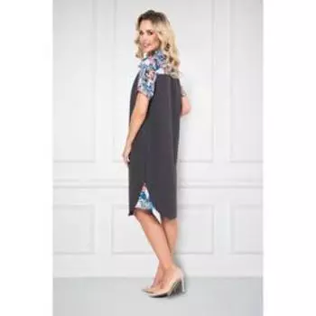 Платье-рубашка «Марке джио грэй», размер 46