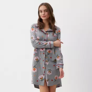 Сорочка ночная женская KAFTAN «Цветы», размер 44-46
