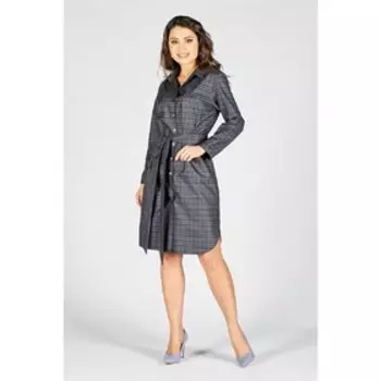 Платье-рубашка женское, размер 58