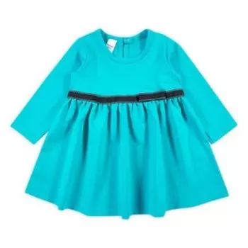 Платье с длииным рукавом, рост 86 см, цвет ментоловый