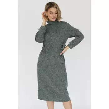 Платье с кулиской на талии, размер 42