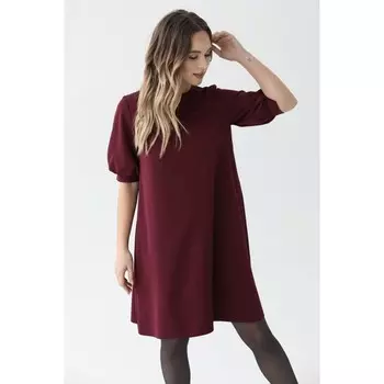 Платье с пышными рукавами, размер 46