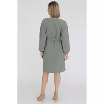 Платье с рукавами на резинке, размер 42