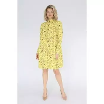 Платье с застёжкой по переду, размер 42