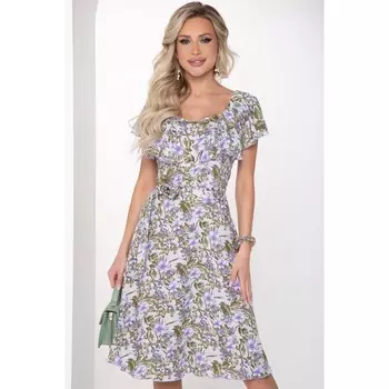 Платье «Савойя вайлет фловерс», размер 50