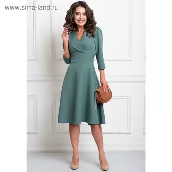 Платье «Сицилия верде», размер 56