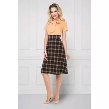 Платье «Силея латте», размер 50