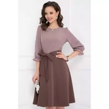 Платье «Сивилья браун», размер 48