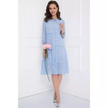 Платье «Сортеано лайт блу», размер 52