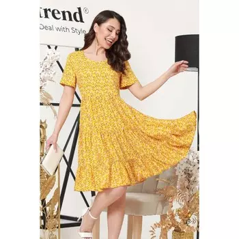 Платье «Вышли в лето», размер 52