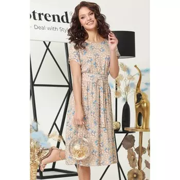 Платье «Яркие моменты лета», размер 48