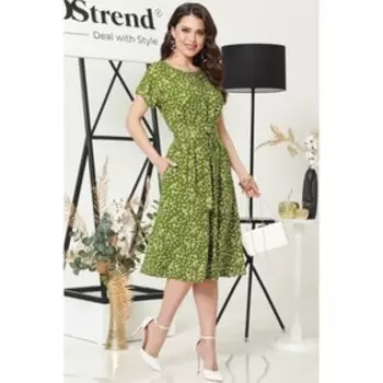 Платье «Яркие моменты лета», размер 52