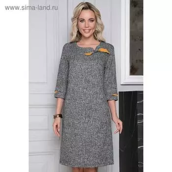 Платье женское «Аббэль блэк», размер 48