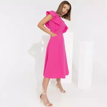 Платье женское «Анонс вечеринок», размер 52