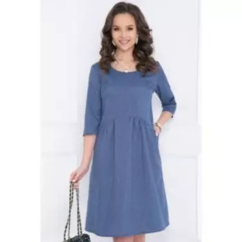 Платье женское «Арнеста деним», размер 54
