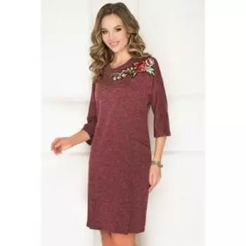 Платье женское «Азоло бордо», размер 56