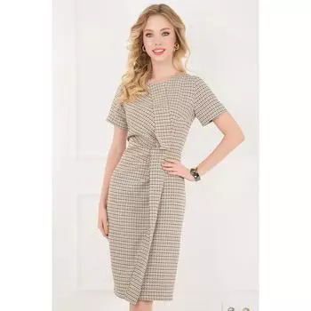 Платье женское «Цаника бейж», размер 48