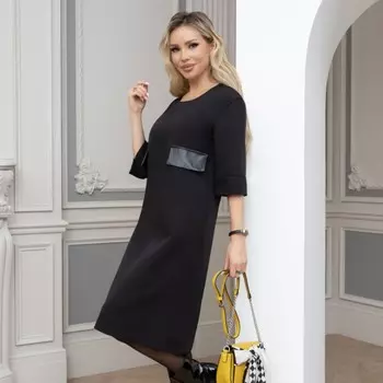 Платье женское Charutti «Гид по событиям. Блэк», размер 50