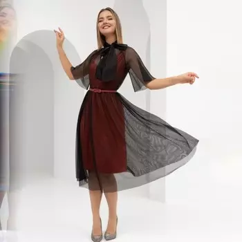 Платье женское Charutti «Омут красоты. 2 в 1, нью», с ремешком, размер 52