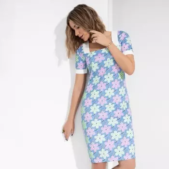 Платье женское Charutti «По карьерной лестнице. Цветочный хит», размер 46
