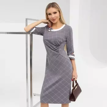 Платье женское Charutti «Ты узнаешь её. Графика», размер 52