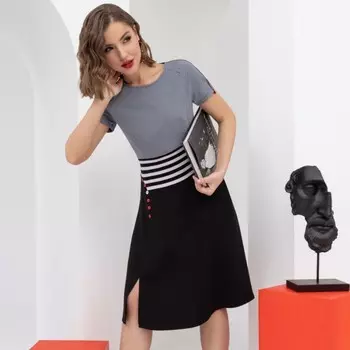 Платье женское Charutti «Узнаваемый стиль. Графика», размер 52