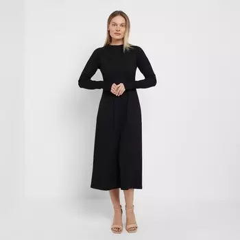 Платье женское, цвет чёрный, размер 50