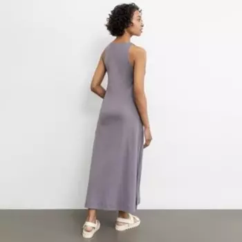 Платье женское, цвет графит, размер 50