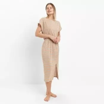 Платье женское, цвет кирпичный, размер 44