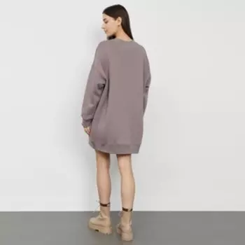 Платье женское, цвет кофе, размер 50