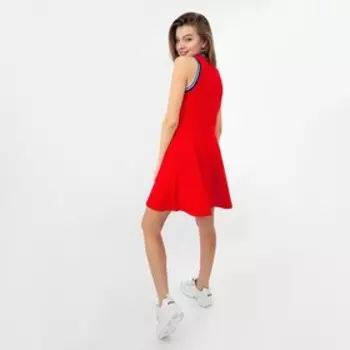 Платье женское, цвет красный, размер 48