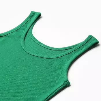 Платье женское, цвет тёмно-зелёный, размер 46 (L)