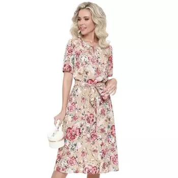 Платье женское «Цветочный роман», размер 52