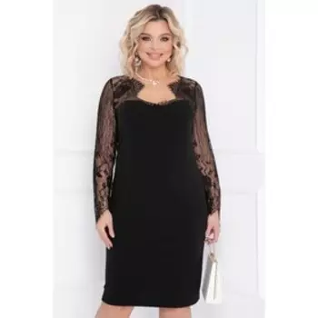 Платье женское «Фелетто блэк», размер 58