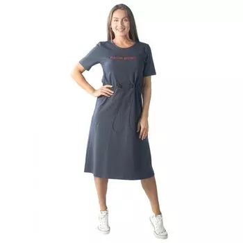 Платье женское flame power, размер 44, цвет серый