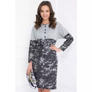 Платье женское «Фольяно грэй», размер 54